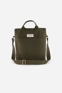 Hot Rivedroite Paris Achillelecitybag CotonrecycléKaki