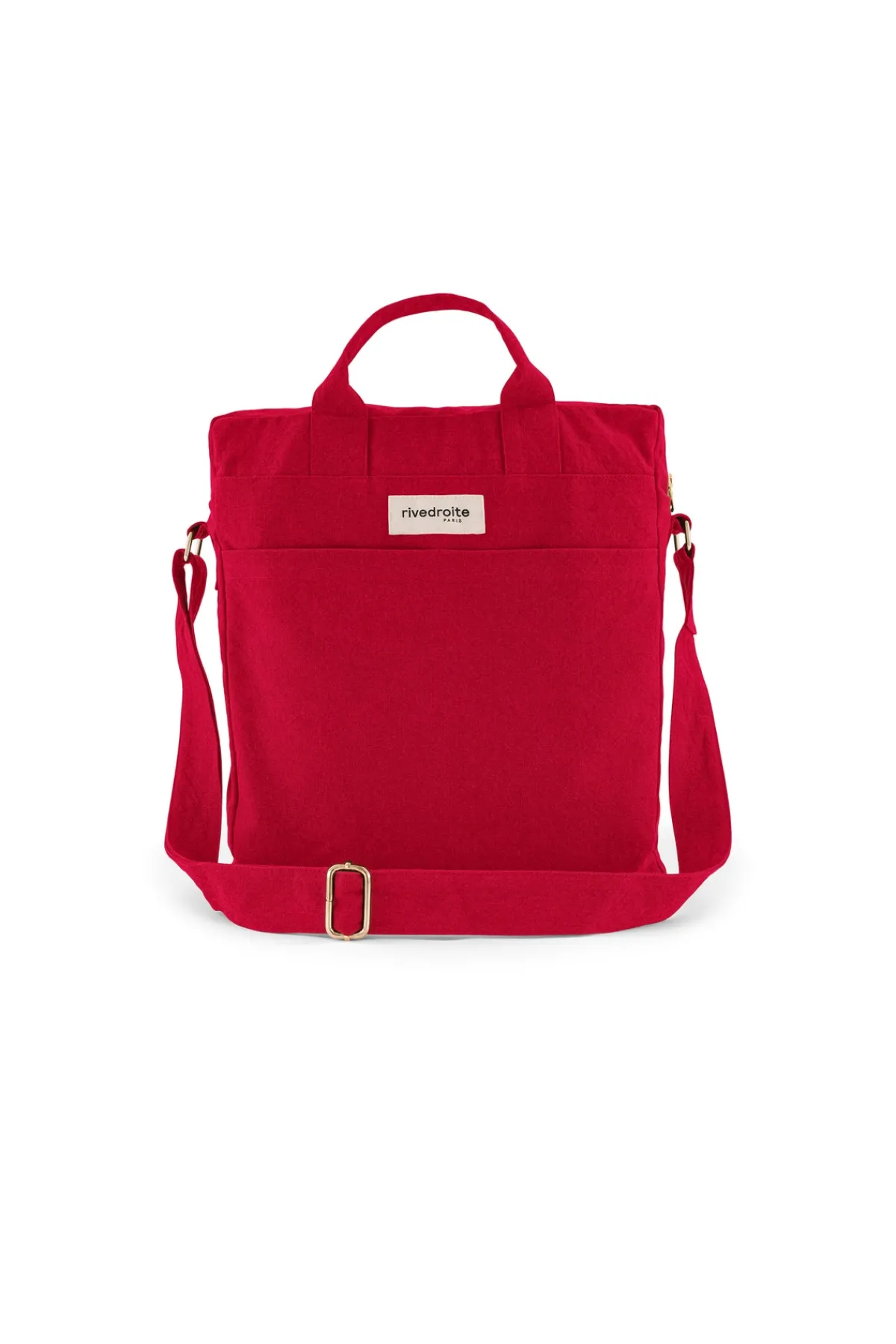 Fashion Rivedroite Paris Achillelecitybag CotonrecycléRougeVibrant