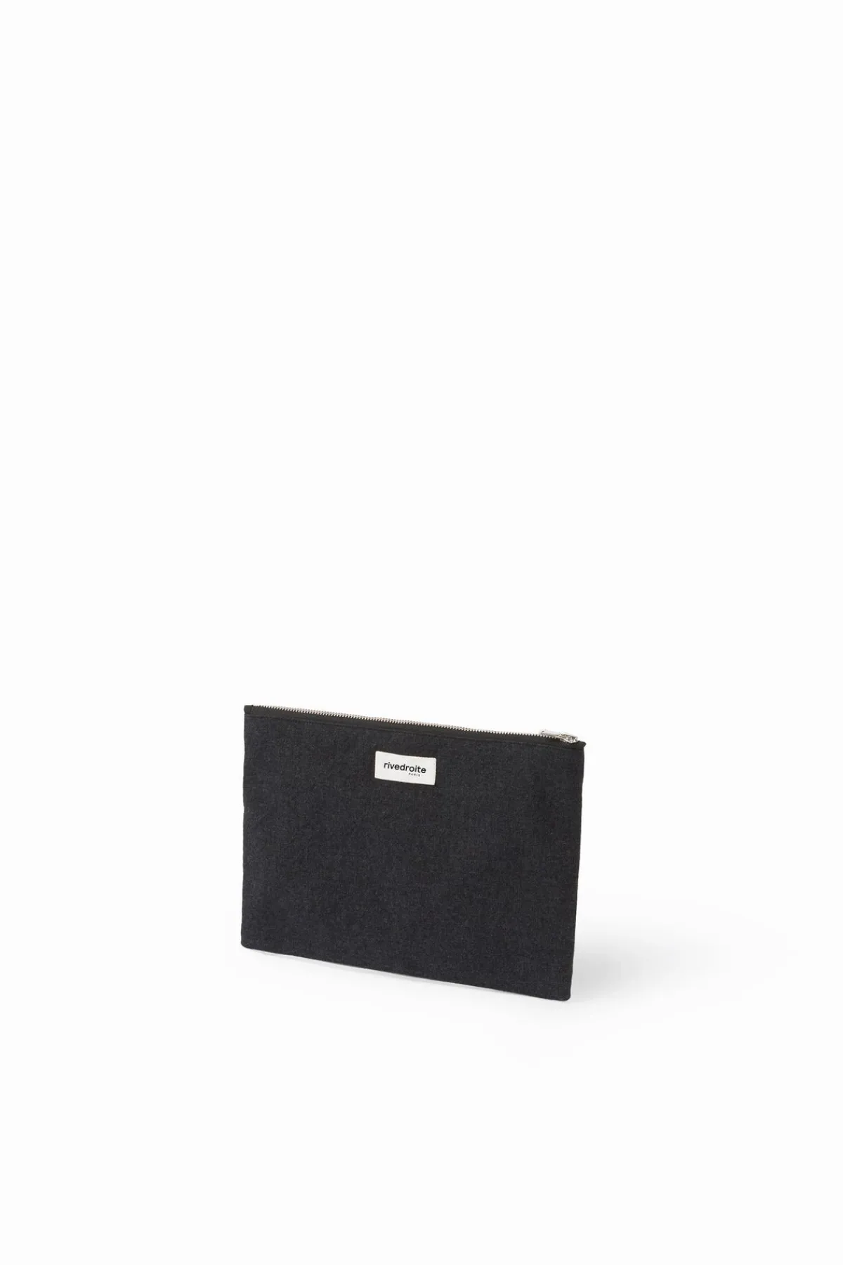 Cheap Rivedroite Paris BarbetteMediumlapochette Cotonrecyclénoir