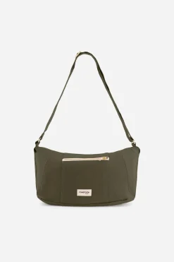 Cheap Rivedroite Paris MiniCharlotlesacCrossbody CotonRecycléKaki