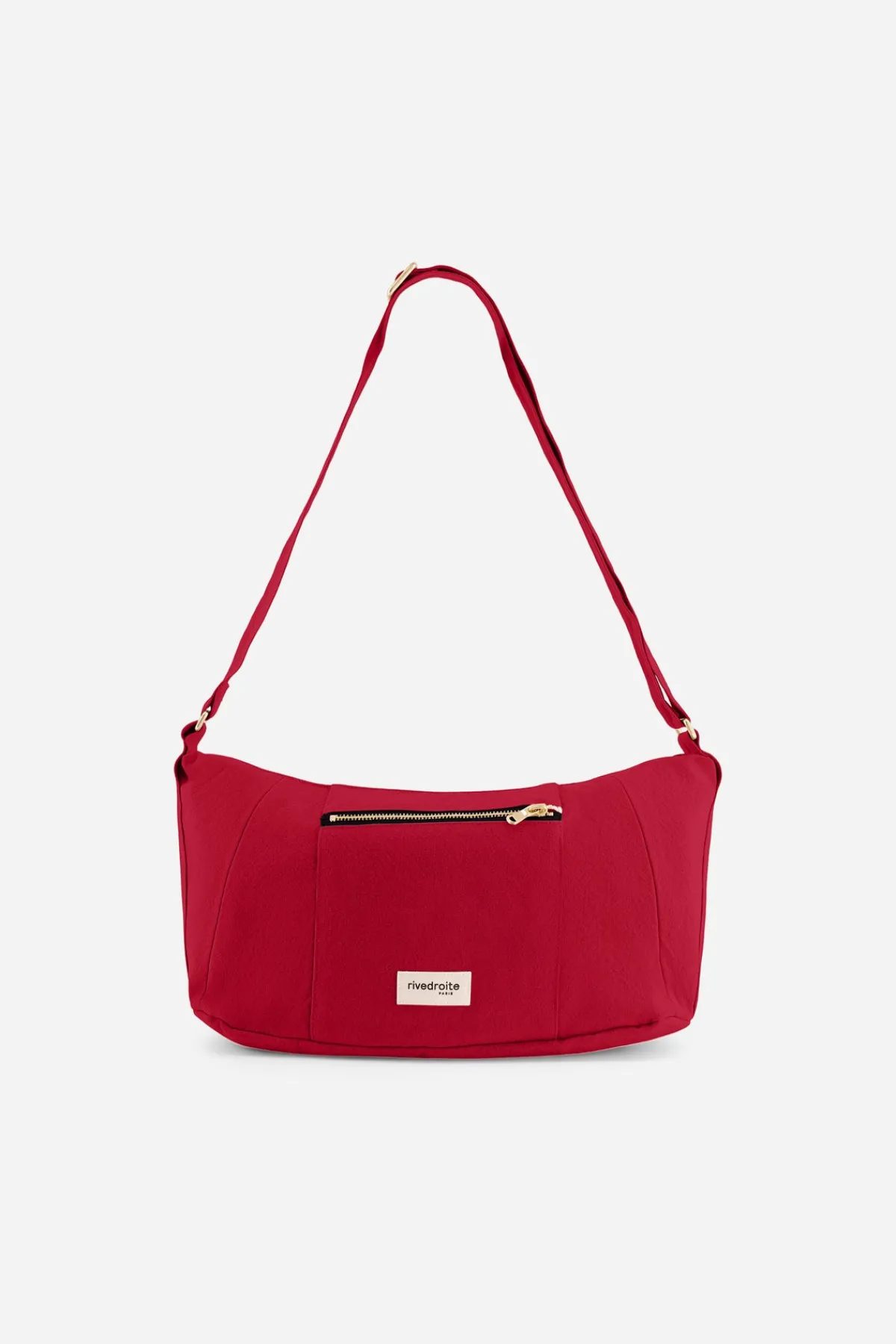 Cheap Rivedroite Paris MiniCharlotlesacCrossbody CotonRecycléRougeVibrant