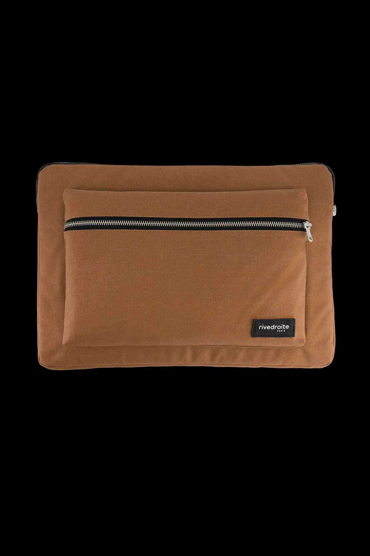 New Rivedroite Paris Viviennelahoussed'ordinateur15'' CotonrecycléCamel